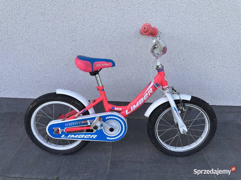 Rower dziecięcy Limber BMX 16 boczne kółka warmińsko-mazurskie Iława