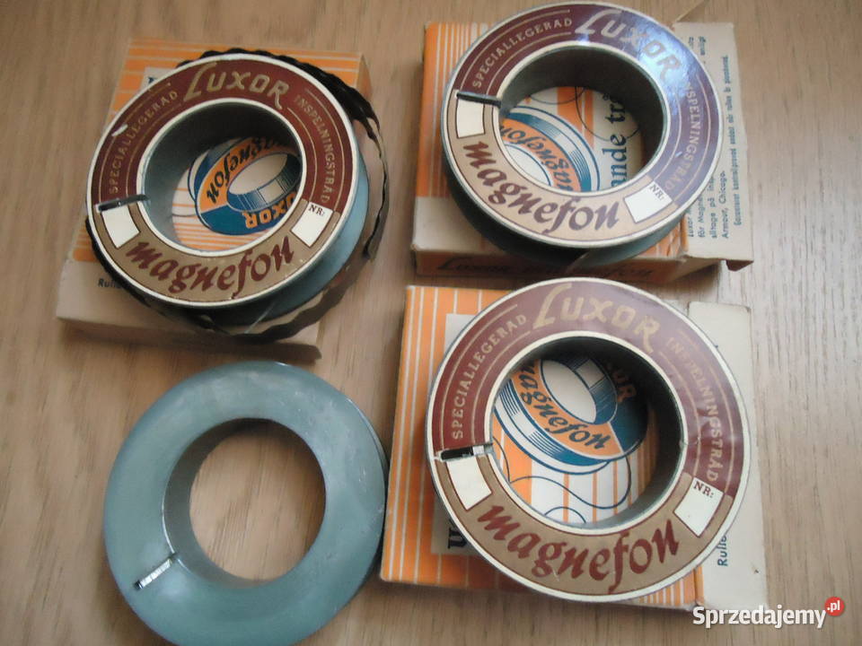 Szpule do Drutofonu Luxor radio magnetofon Nowy Sącz