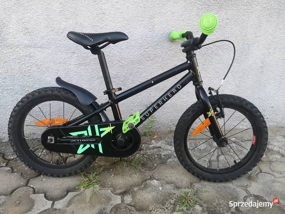 Rower Dziecięcy Aluminiowy 16 SUPERHERO Kalisz sprzedam