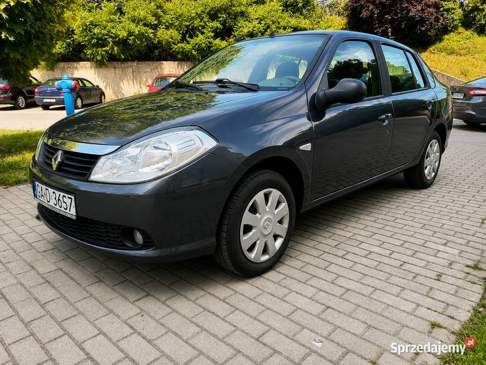 Renault Thalia 2010r 12 16v benz gaz lpg opłaty pomorskie Gdańsk sprzedam