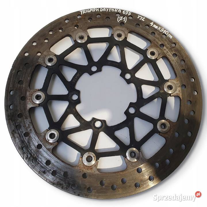 TARCZA HAMULCOWA PRZÓD Triumph Daytona Street Chełm
