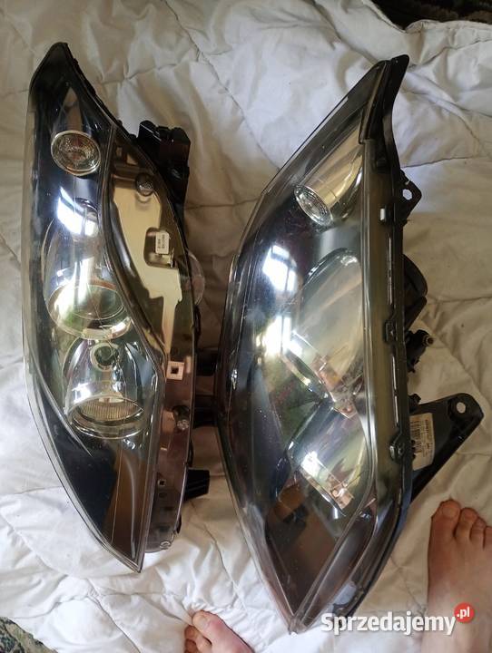 2 lampy przód przednie renault laguna 3 orginał Wrocław