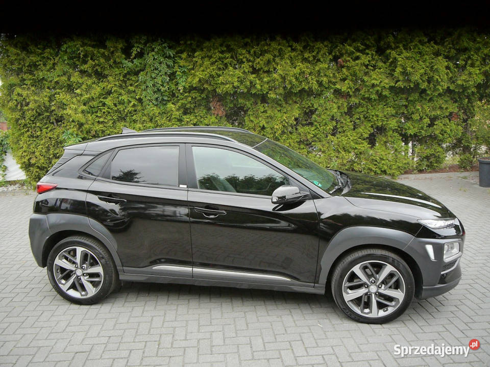 Hyundai Kona 16d 120 Serwisowany StanIdealny czarny Częstochowa