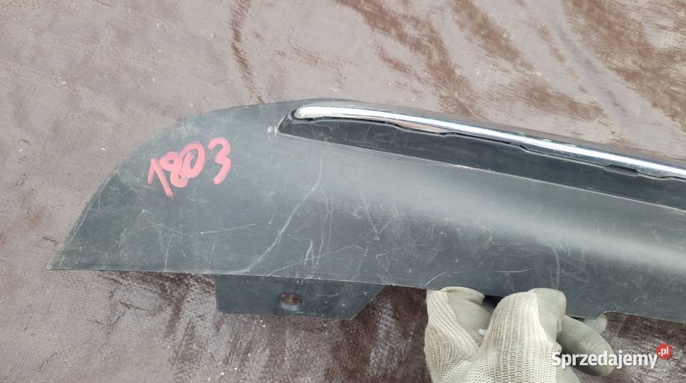 TOYOTA AURIS II SPOILER DOKLADKA ZDERZAKA TYŁ osobowe Ruda Śląska sprzedam