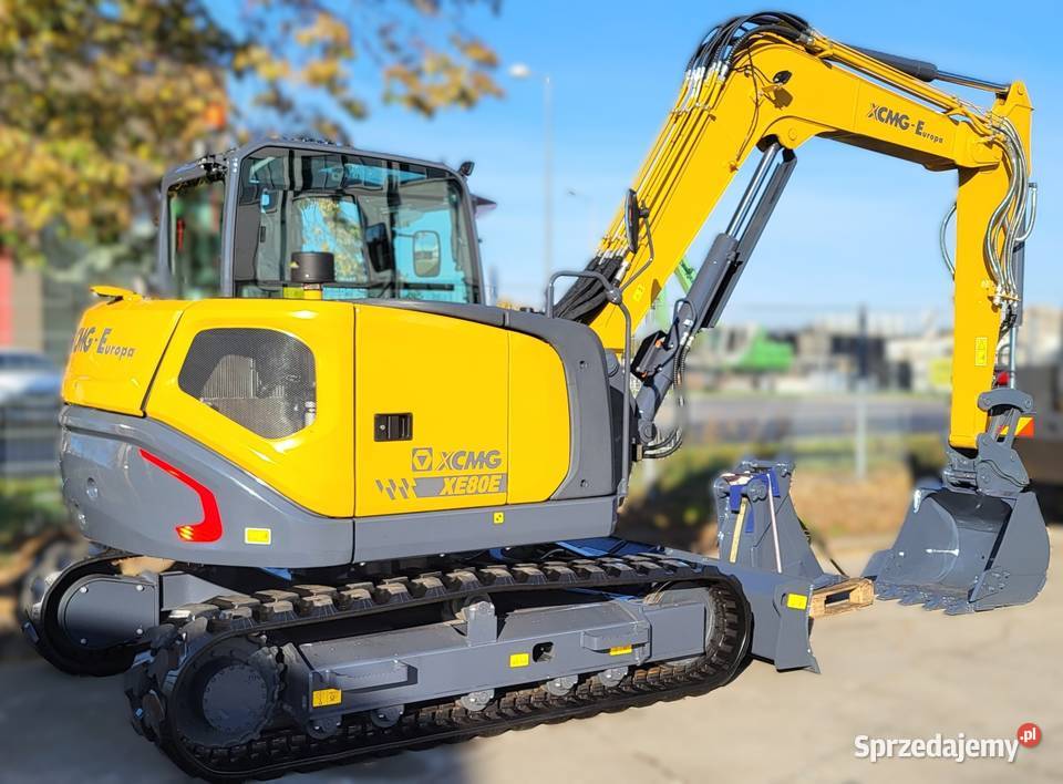 Koparka gąsienicowa XCMG XE80E 10 ton śląskie