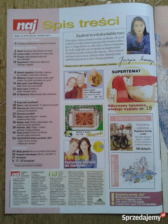 NAJ 13 2001 ZRZUCIŁEM SUTANNĘ BO POKOCHAŁEM EWĘ Piszczac sprzedam