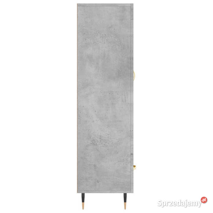Wysoka szafka szarość betonu 695x31x115 WM830304 Warszawa