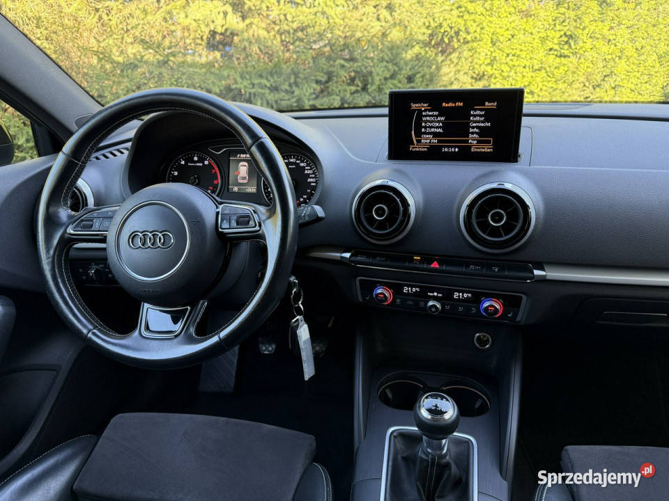 Audi A3 Sportback 14TSI CZCA na pasku 125 SLine ABS dolnośląskie