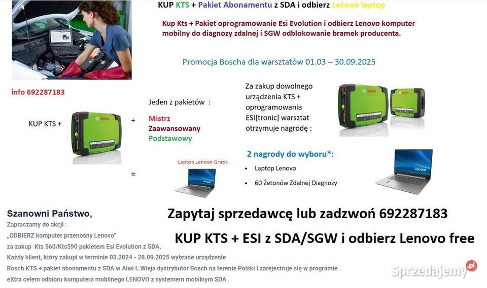 Zdalna diagnoza Bosch my to załatwimy żetony 120 Bielsko-Biała