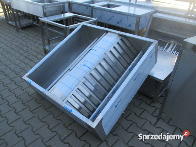 SOLIDNY OKAP GASTRONOMICZNY CENTRALNY Z FILTRAMI wielkopolskie sprzedam