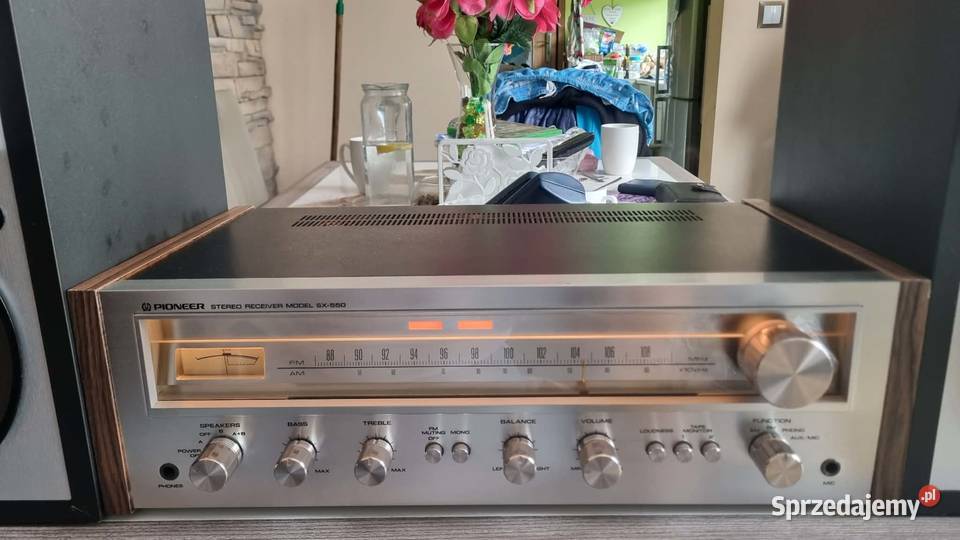 Amplituner Pioneer SX550 2x30W Top Japan Vintage Warta