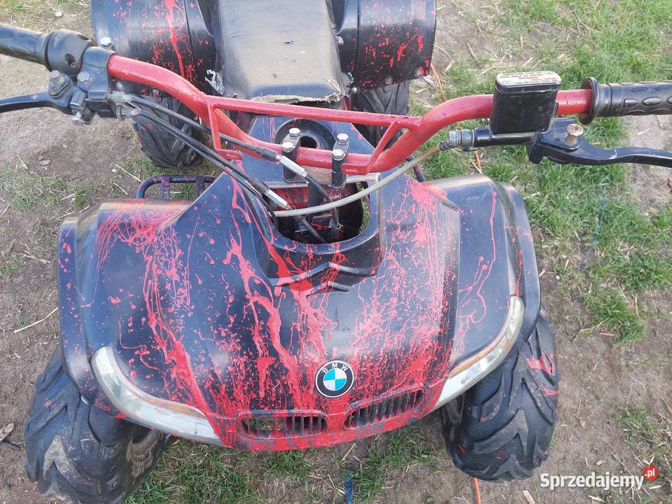 Quad 124cc bez elektroniki i z tłokiem do zmiany