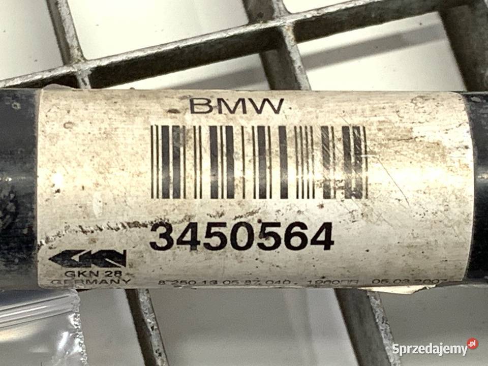 PÓŁOŚ PRAWY PRZÓD BMW E83 3450564 20 150 0311 Półosie podkarpackie