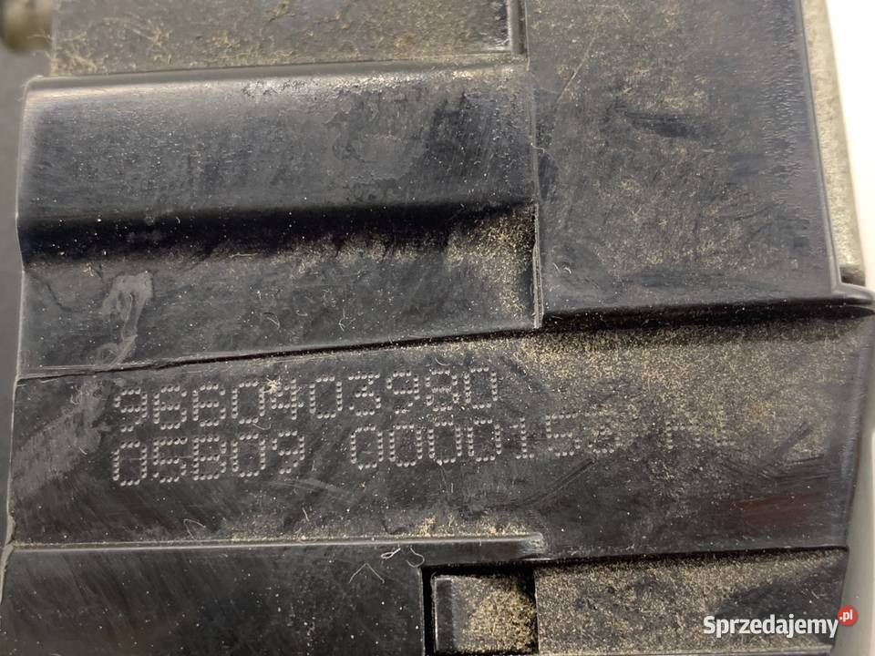 ZAMEK KLAPY TYŁ PEUGEOT 207 Hatchback 9660403980