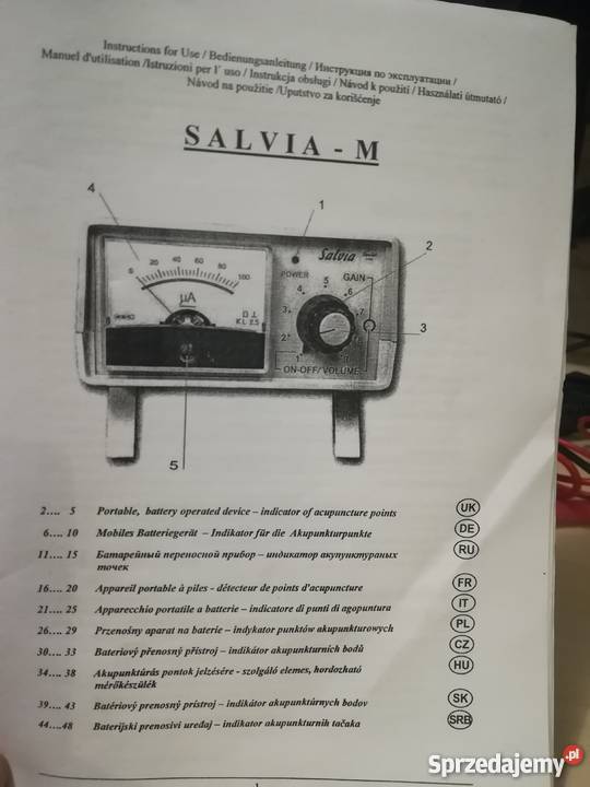 Aparat Salvia sprzedam tanio sprzedam