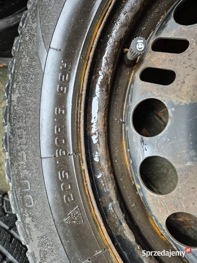 Koło Astra J 16 felga stalowa z oponą zimową Poznań sprzedam