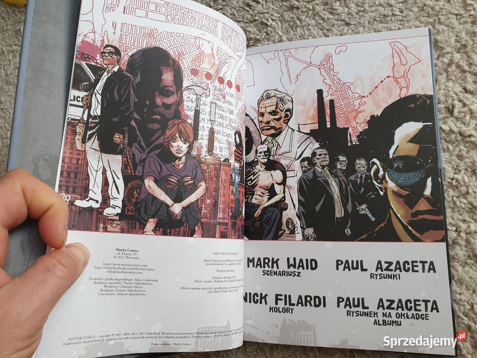 Cmentarz Bezimiennych Potters Field Komiksy Gdynia