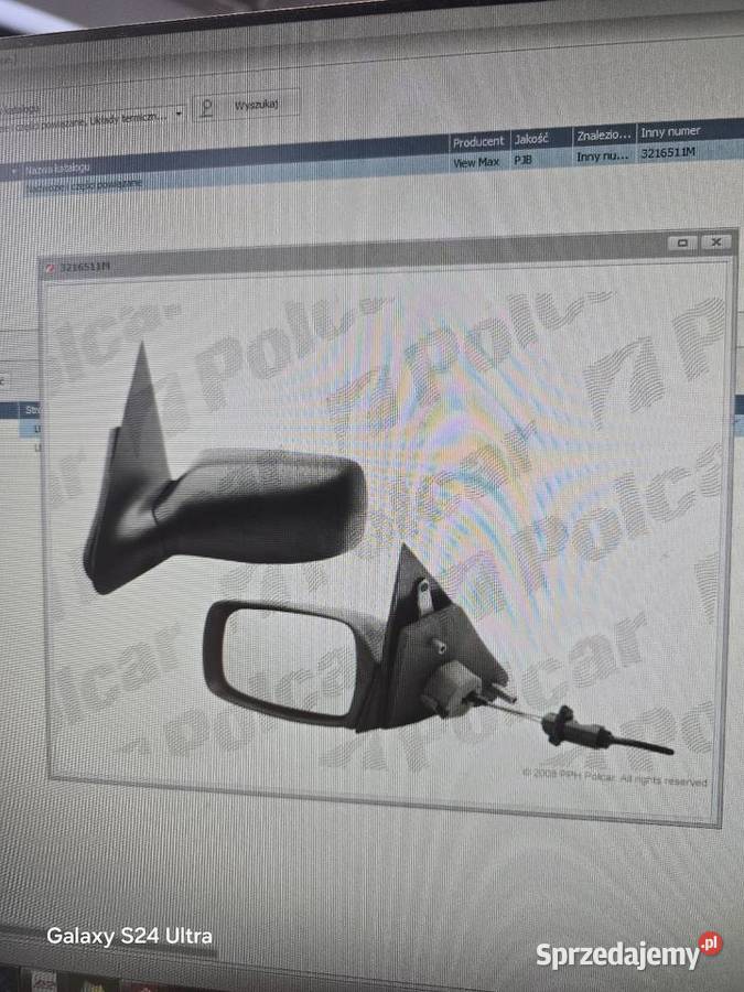 Lusterko zewnetrzne Ford Mondeo 9600r Bytów