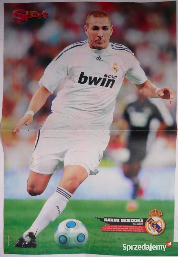 PLAKATY BENZEMA KARIM WYPRZEDAŻ ŚWIAT PLAKATÓW Bydgoszcz sprzedam