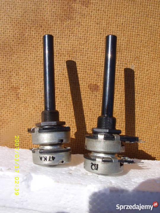 Potencjometry podwojne w 3 zl sztuka dolnośląskie Wołów