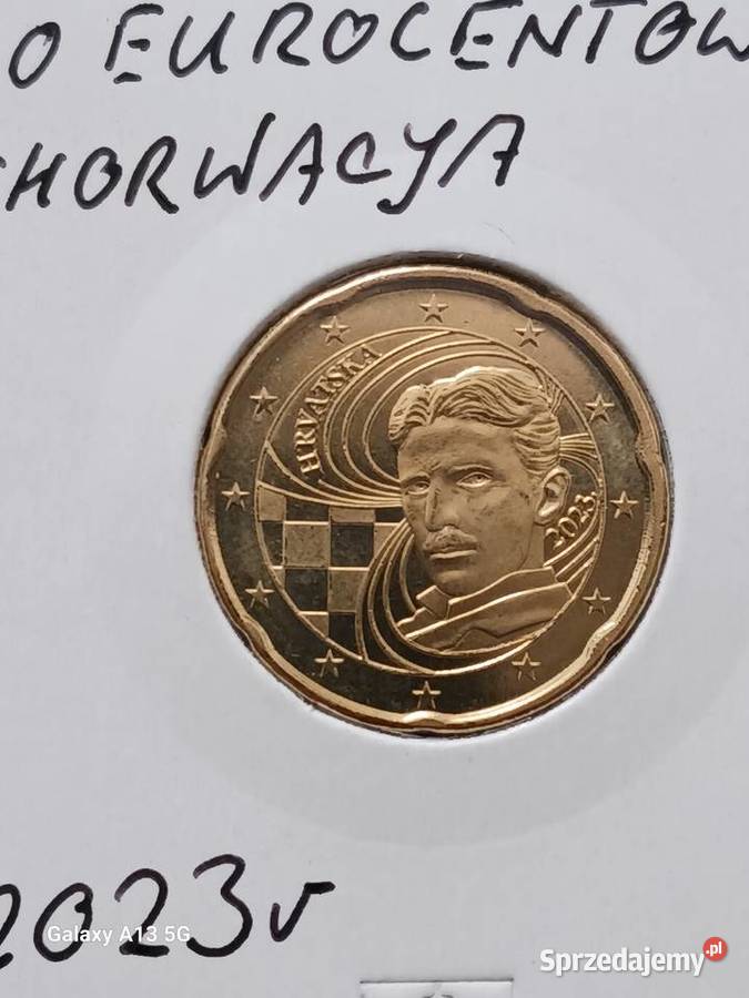 20 Eurocentów Chorwacja 2023 r mennicze Konin