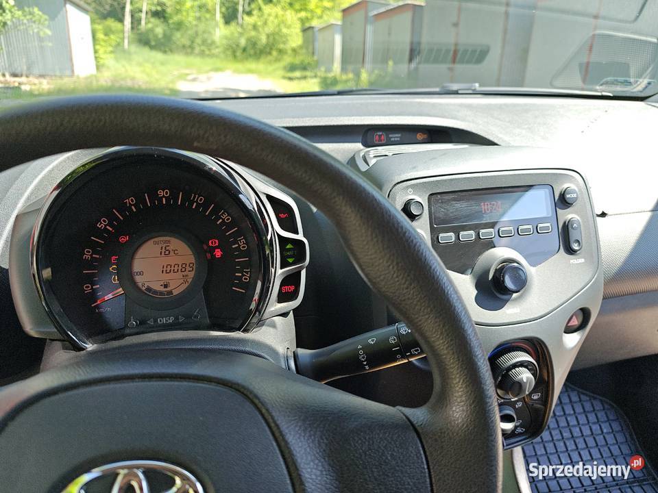 Toyota Aygo salon polska przejechane 10 089 świętokrzyskie Pińczów sprzedam