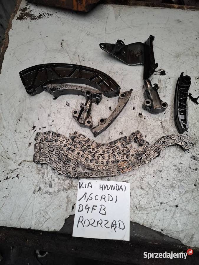 KIA HYUNDAI 16 CRDI D4FB rozrząd łańcuch ślizgi Kielce