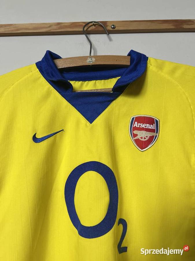 Vintage ARSENAL LONDYN FC Away 2003 2004 Nike Piłka nożna Wrocław sprzedam