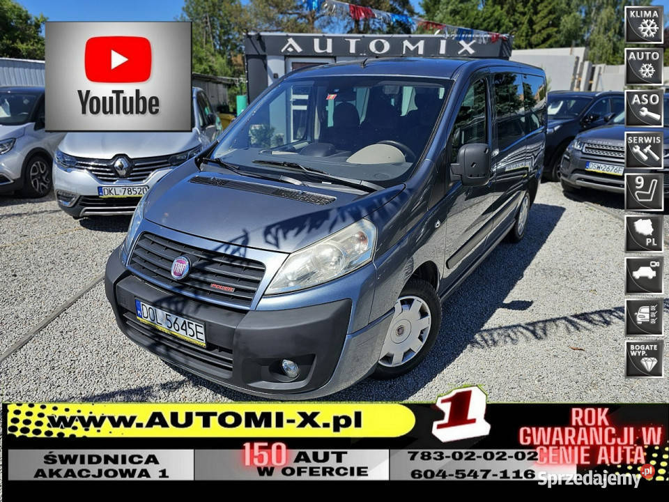 Fiat Scudo Salon LONG20HDI 140 Nawiewy grafitowy