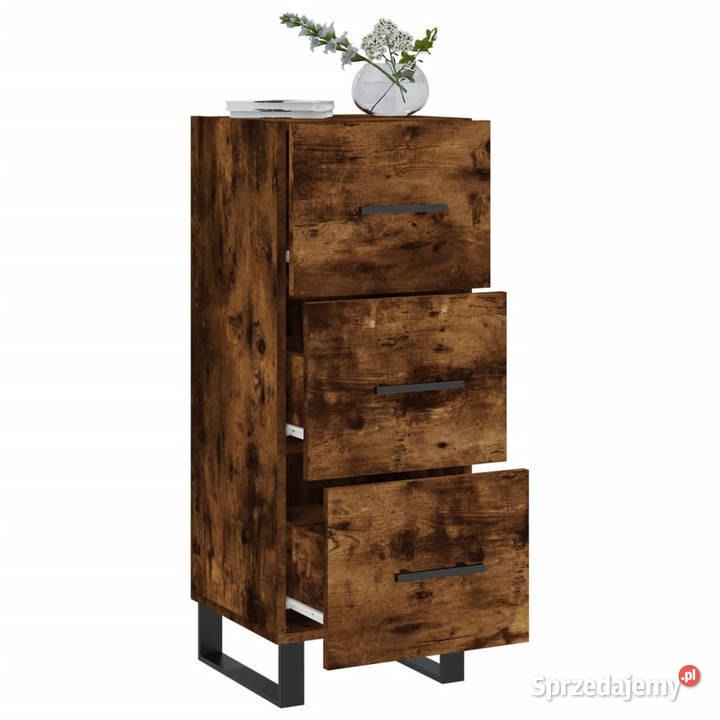 Szafka przydymiony dąb 345x34x90 materiał Warszawa