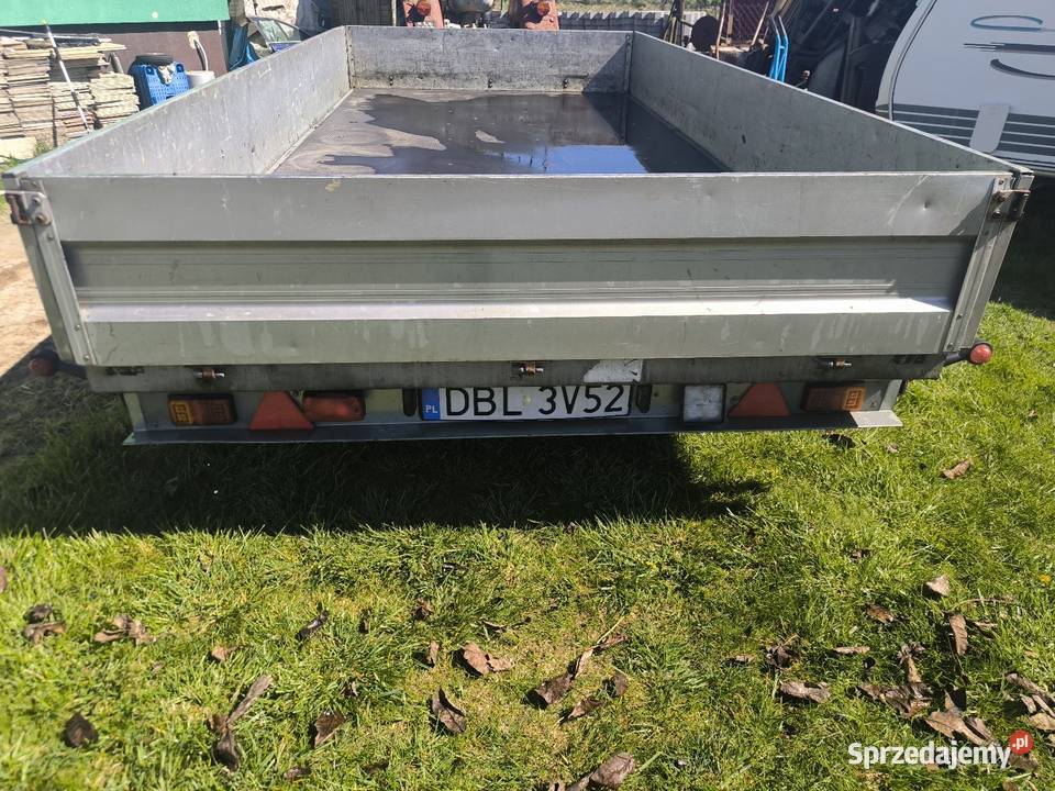 Przyczepa laweta burtowe Krzyżowa