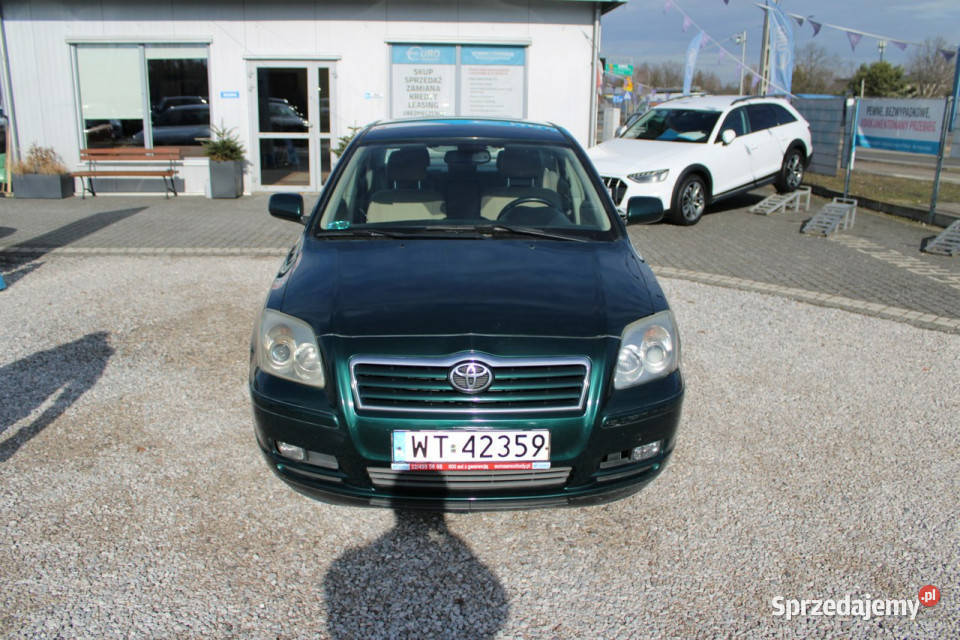 Toyota Avensis 20 D4D SOL 9 900 PLN Salon Polska elektryczne lusterka