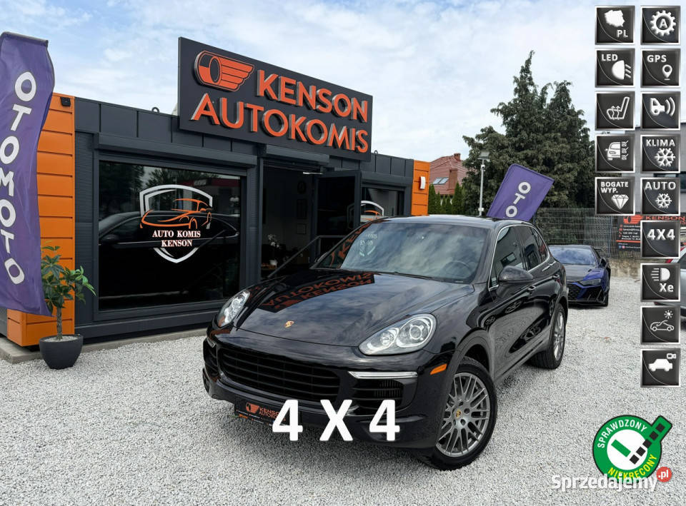 Porsche Cayenne S Kamera cofania Panorama nieuszkodzony Bydgoszcz