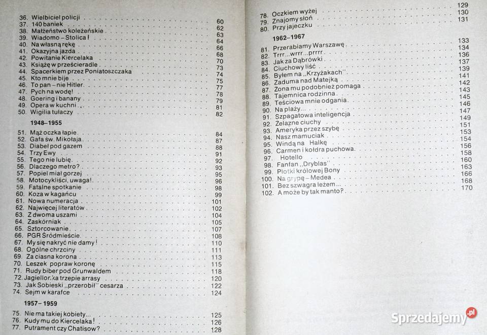 Wiech na 102 Stefan Wiechecki Rok wydania 1987