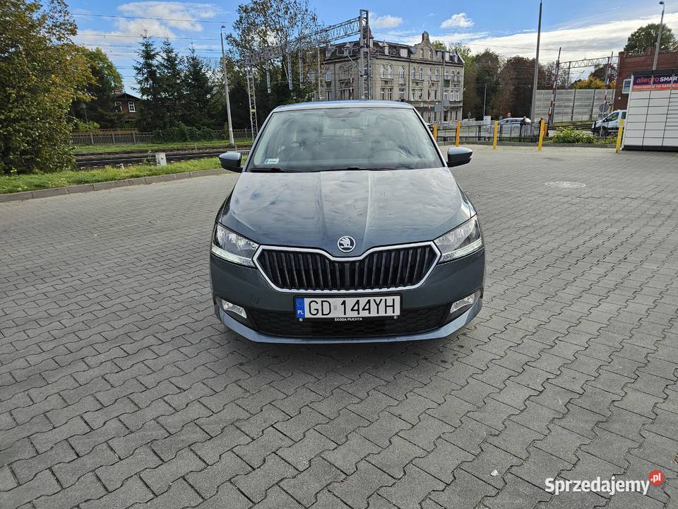 Skoda fabia 2021r 47 prebiegu isofix Gdańsk