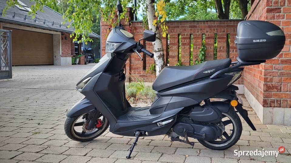 Skuter Zipp Tops plus EURO 5 50cc 12 kufry Wrocław