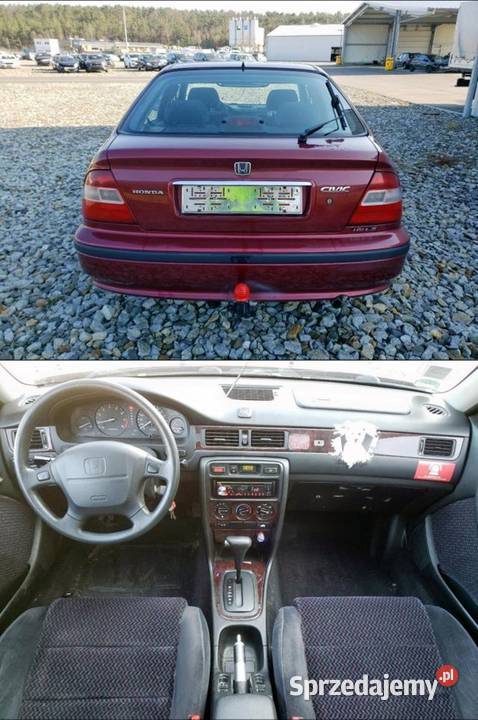 Honda Civic z Niemiec automat 16 115super welurowa tapicerka