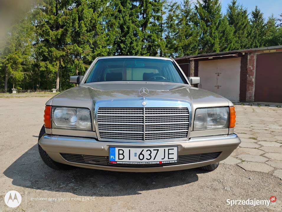 Mercedes klasa S W126 300se benzyna automat 1986 Sedan / Limuzyna Białystok