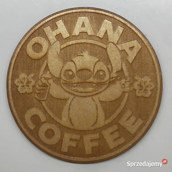 Podkładki pod szklanki Lilo i Stich Ohana Kraków