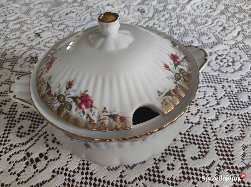 waza obiadowa na zupę chodzież porcelanowa ilowa beżowy Kielce