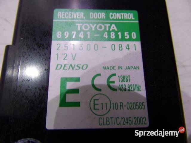 8974148150 MODUŁ STEROWNIK DRZWI LEXUS RX300 II Części samochodowe sprzedam