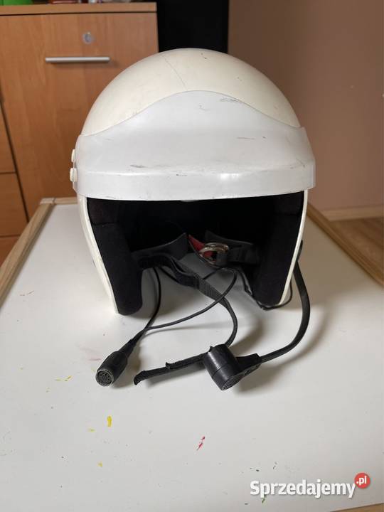 Kask z intercomem OMP rajdowy kart lubelskie Radawiec Duży