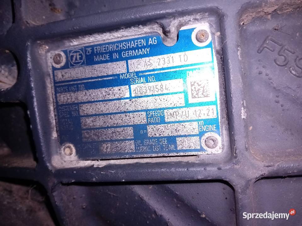 SKRZYNIA BIEGÓW ASTRONIC 12 AS 2331 TD  IVECO ciężarowe Poznań