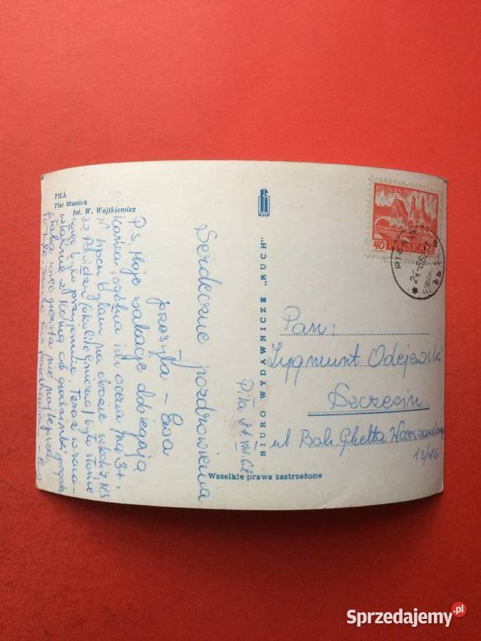 2468 Widokówka Piła Szczecin