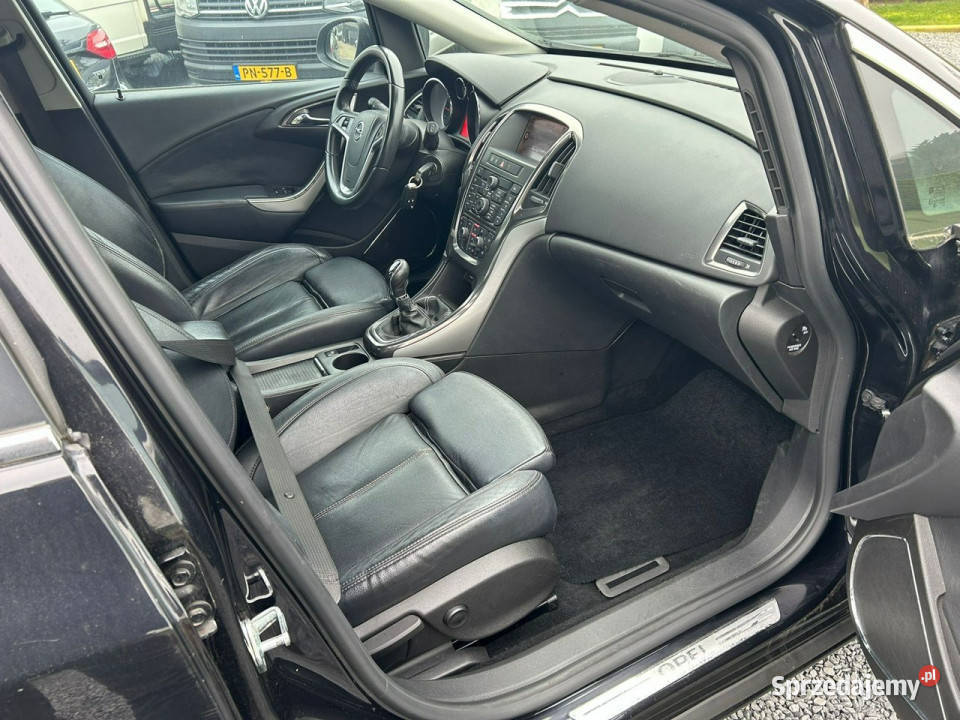 Opel Astra Opel Astra J 14T 2010r Cosmo Skóra aluminiowe felgi Sokołów Podlaski