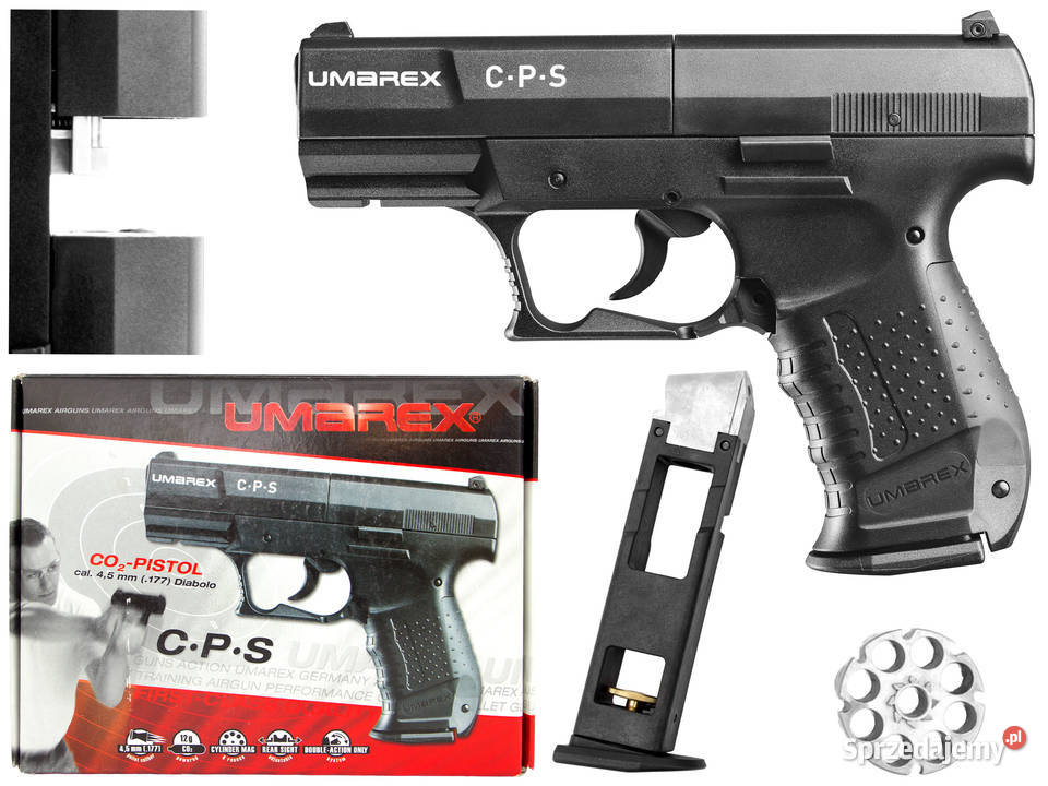 Pistolet wiatrówka Umarex CPS 45 mm Diabolo CO2 Sporty strzeleckie i myślistwo Warszawa