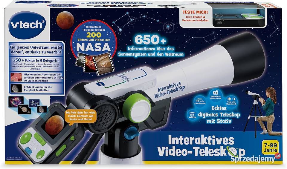 Interaktywny teleskop wideo Vtech podkarpackie