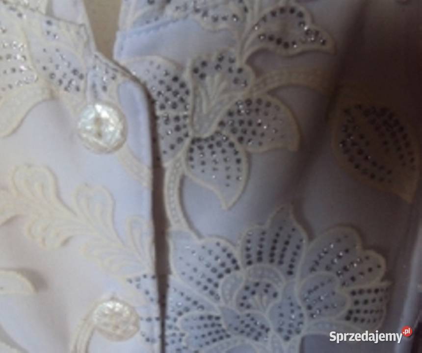 Super elegancka biała bluzeczka Bluzki i koszule Warszawa