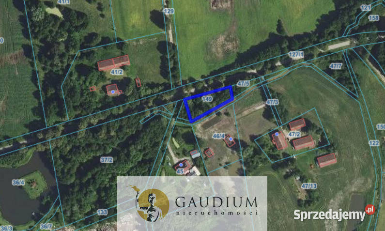 Działka budowlana 1182 m2 z WZ Warmia Lubnowo
