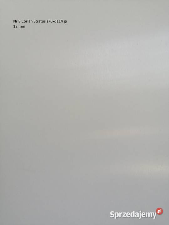 Kompozyt na blaty łazienkowe gr 12 mm